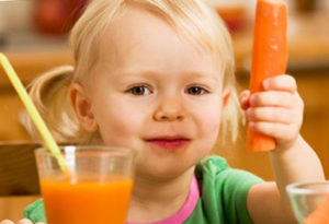 Морковный фреш для лечения кашля у детей