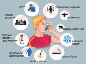 Причины астматического синдрома