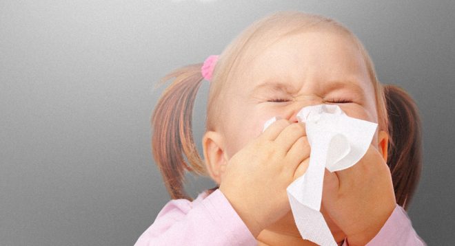 Проявления аллергии у детей