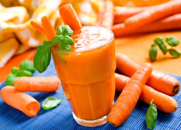 Морковный сок с медом для лечения бронхита 